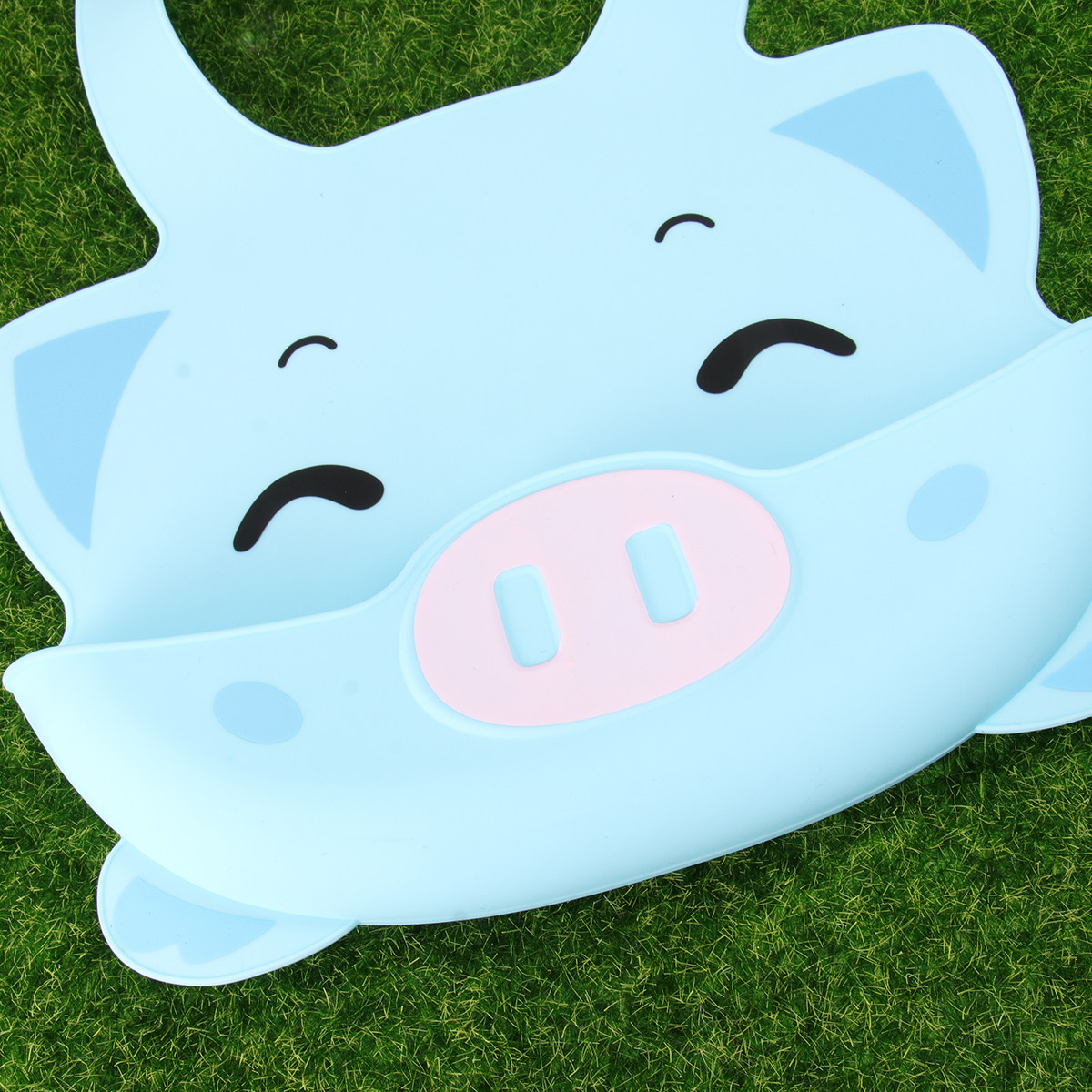 1Pcs Soft Silicone Waterproof  - Waterproof Baby Bibs Silicone 评论和价格