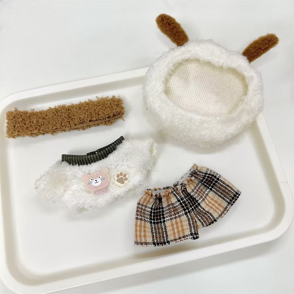 10cm cotton doll clothes for a - Baby Clothes 评论和价格